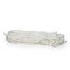 Aoneky 1/8 Inch Braided Nylon Rope, 32 Feet White Utility