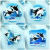Ocean Orca Party Decorations, Killer Whales Party Supplies Include Plates