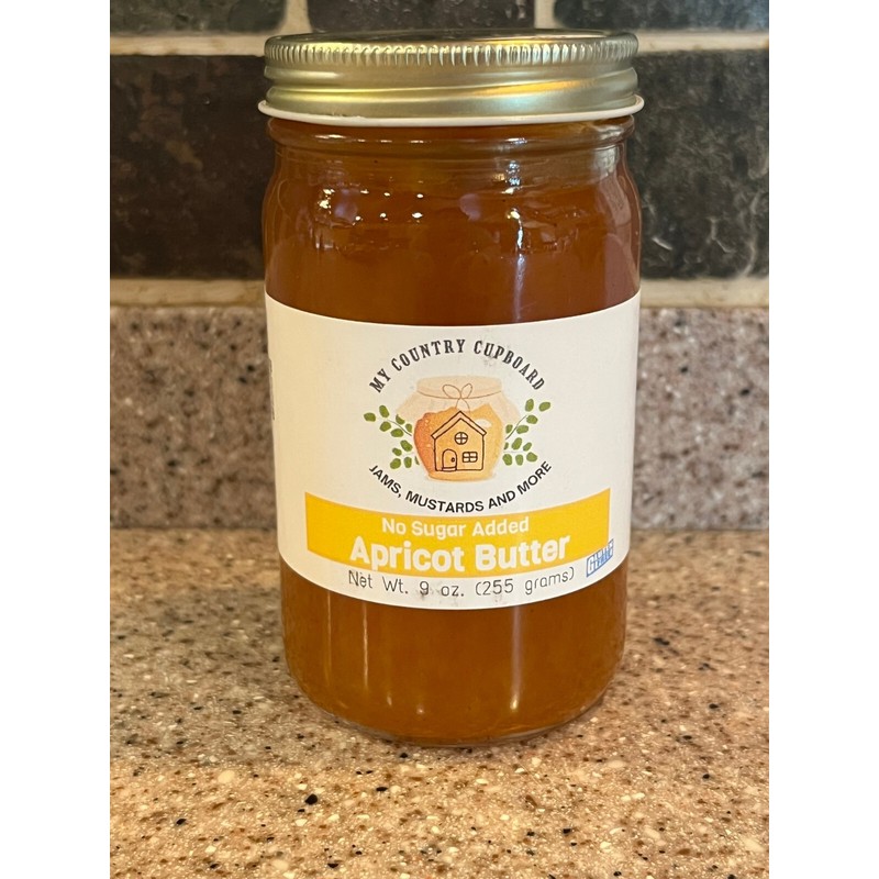 No Sugar Apricot Butter, made with no artificial sweeteners