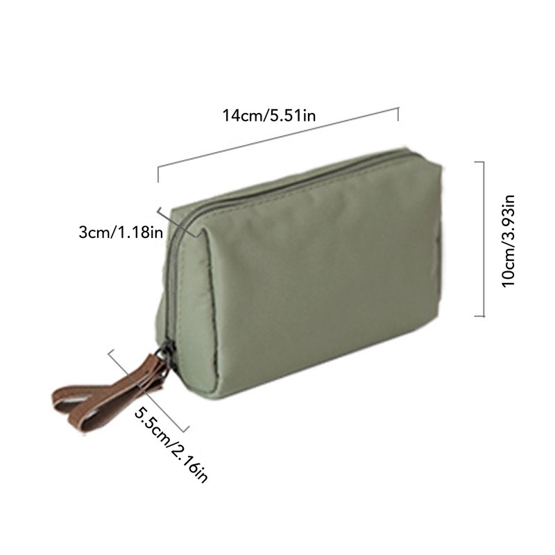 Mini Makeup Bag Portable Easy to Clean Small Cosmetic Bag