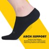 OrrinSports No show Toe Socks Coolmax Low Cut Non-Slip Running