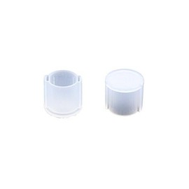 Technobaines BNCCK-W0-6 (BNC Jack) Caps for BNC Connectors (Translucent) 6 Pcs/Pack