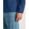 CALIDA Relax Imprint Men's Long Pyjamas, Made from 100% Cotton,