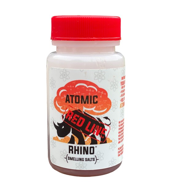 Atomic Rhino Smelling Salts Red Line Ultra Strong Aqua Ammonia
