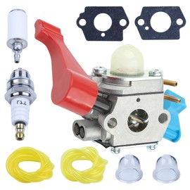 Mtanlo For Poulan FL1500 FL1500LE For Weed Eater Featherlite Blower, Carburetor Kit, For Zama C1U-W12B, C1U-W12A
