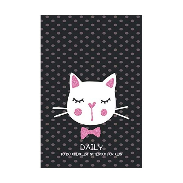 To Do List Notebook For Kids: Cutie Cat And 100