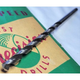 Precision Twist Drill #11 Taper Length Spiral Flute Drill Bit High Speed Steel 118° RH Cut Precision