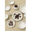 Syracuse Mayline 17cm plate brown 1p / 시라쿠스 메이플라인 17cm접시