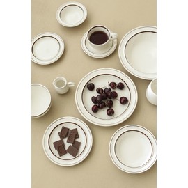 Syracuse Mayline 17cm plate brown 1p / 시라쿠스 메이플라인 17cm접시 브라운1p