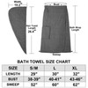 ROSYLINE Bath Towel for Women Towel Wrap with Hair Drying&Adjustable