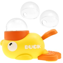 Hnvdkln Duck Shaped Interactive Feeder, 2 in 1 Slow Feeder, Dog Intelligence Toys, Duck Shaped Slow Snack Dispenser, Interactive Dog Toys