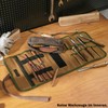 Tool Roll with Removable Tool Bag, 16 oz Waxed Canvas