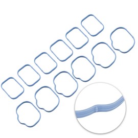 Intake Manifold Gaskets Lower & Upper Gasket Plenum Set Compatible with Dodge Chrysler Jeep Ram 3.6L 184562A 5184331AC #MS97204 MS97205 12pcs