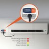 BXST Refrigerator Surge Protector 3 Outlet Power Strip for Home