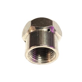M&M Smartek Pipe Cleaning Nozzle with Front and Rear Jet for Cleaning Hoses with a 1/8 1/8 Inch Thread - 3 Jet Back/1 Jet Forward for Kärcher Nilfisk etc. (060)