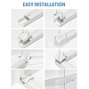 Kalkehay 3" 25Ft Line Set Cover Kit for Mini Split