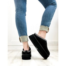 Corkys Pillow Talk Booties in Black Faux Suede - Size: 9