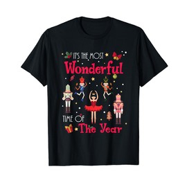 Nutcracker Squad Ballet Dance Matching Family Xmas Costume T-Shirt