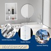 Qeke Stainless Steel Shower Niche 18" X 12", No Tile