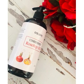 Oslove Organics Unrefined Pure Rosehip Oil-12oz