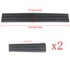 munirater 3PCS Tailgate Flex Flexible Step Protector Trim Molding Cap