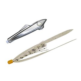 JACKALL F210 Bing Locket, 0.7 oz (20 g), Plated Silver/Silla Clear T +