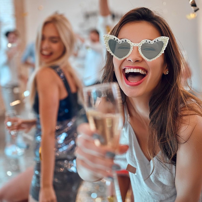 ChauLanBow Bride Sunglasses, Bride to be Glasses, Bride Veil, Bride