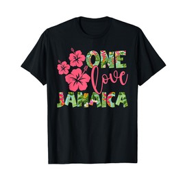 One Love Jamaica 2025 Caribbean Vacation Theme Family Group T-Shirt