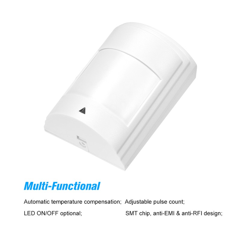 Wired PIR Motion Sensor Wide Angle Passive Infrared Detector For