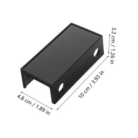 TEHAUX 1 Set Under Desk Laptop Mount Versatile Holder for Laptops and Tablets Space Saving Storage for Home Office Durable and Lightweight Design