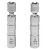 2-Piece Magnetic Spark Plug Socket Set - 14mm & 16mm