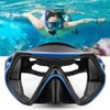 Bnineteenteam Snorkel Diving Goggles, Diving Goggles for Snorkelling, Swimming (Blue