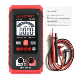 Unbranded/Generic HT123 2,000 Counts True RMS Measuring AC/DC Voltage Resistance Data Hold Q6M2