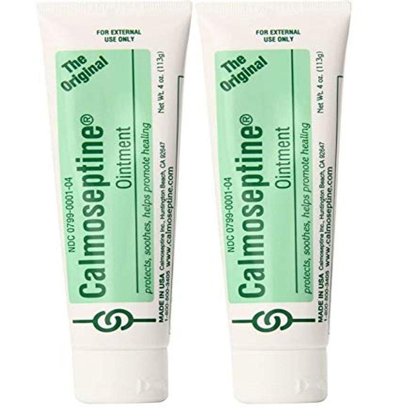 Calmoseptine Ointment by Calmoseptine, 4 Ounce (Pack of 2)