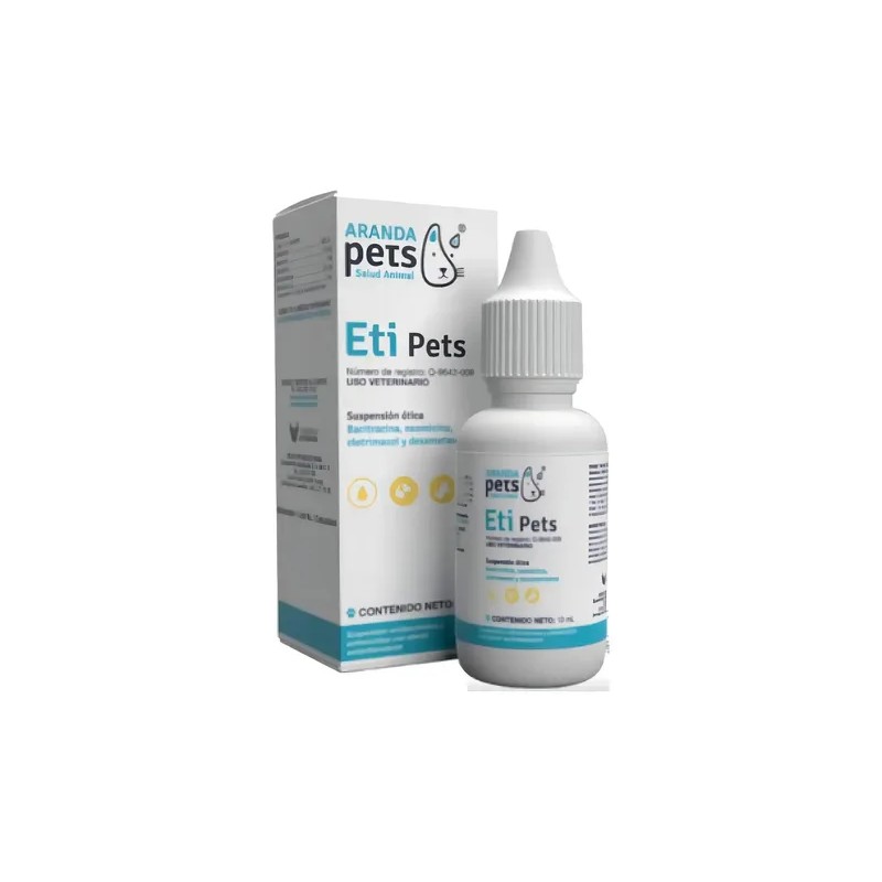 Eti Pets Suspension Otica Para Perro/gato 2 Frascos De 10