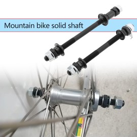 LT Easiyl 4 Pcs Bicycle Full Axle Bicycle Front Rear Axle Wheel Hub Repair Tool Accessories for Road Bike Mountain Bike