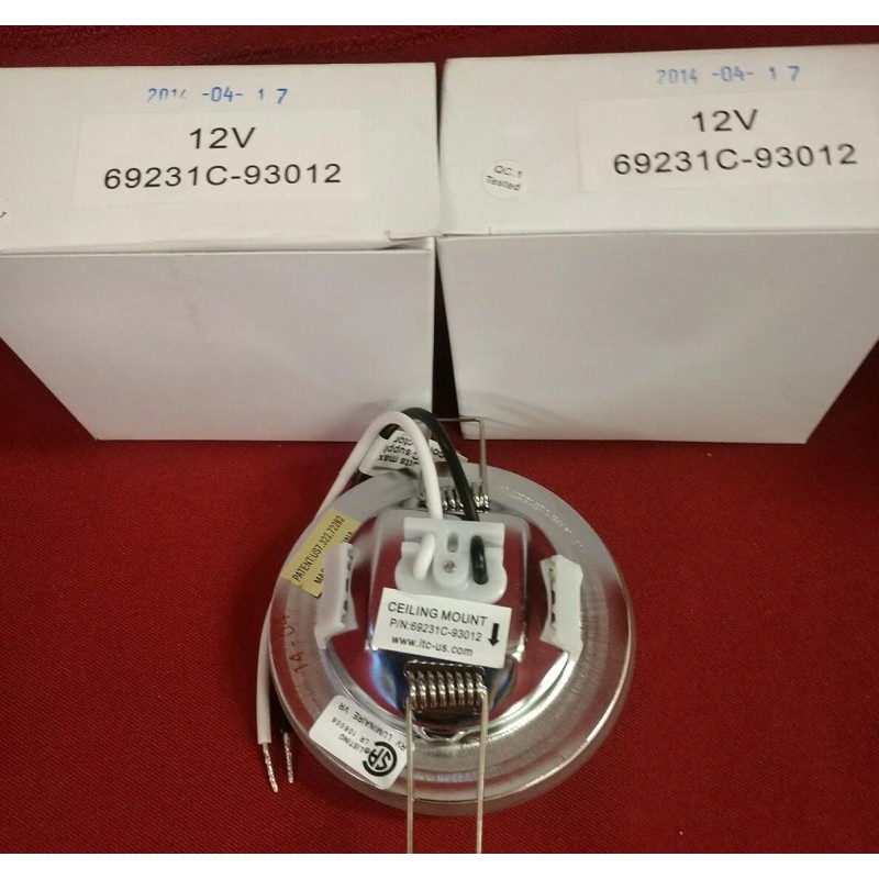 ITC RV 12v LED 3" Puck Recessed Lights (lot of