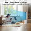 EZ-CHILL 40" Bladeless Tower Fan for Bedroom with Remote Control,