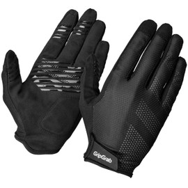 GripGrab RIDE Lite Padded Full Finger Summer Mountain Bike Gloves Long Cushioned MTB Gravel Biking Off-Road Cycling Glove