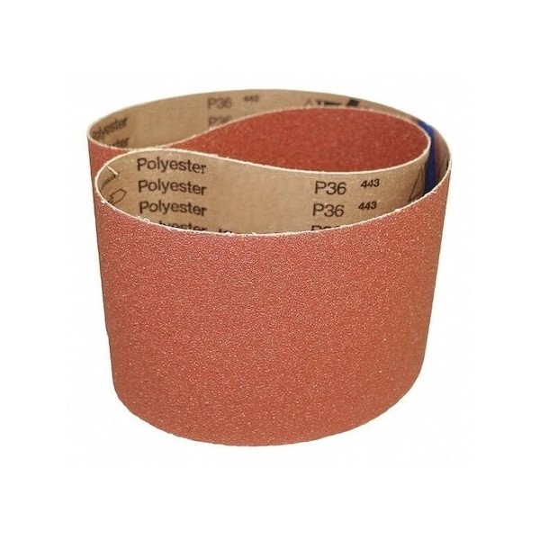 VSM 89873 Abrasive Belt,120 Grit,AO,6 x 60",PK10, 6" W, 60"