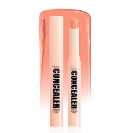 DAGEDA Concealer Stick, Lightweight and Smooth Creamy Color Corrector, Green Concealer for Redness Skin, Blend-able, Full Coverage and Waterproof Color Corrector Stick for Face Makeup (Dark Peach)