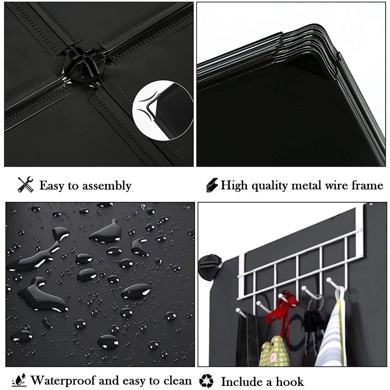 AWTATOS Closet Organizer 6 Cube Storage Shelves Portable Closet Clothes