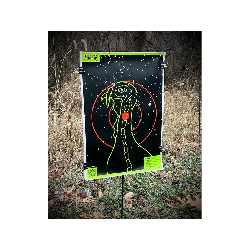 MidwayUSA Turkey Reactive Target 12" x 18" 10PK