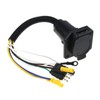 ZOOKOTO 4 Flat to 7 Way Blade Trailer Adapter Electrical