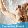 UFRIDAY Extra Long Shower Curtain Liner 72x86 Inch,EVA Plastic Waterproof