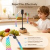 Edvision Rechargeable Fly Fans for Tables, Portable Outdoor Food Fans