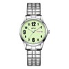 Avaner Women's Stretch Band Watches: Ladies Elastic Strap Stainless Steel
