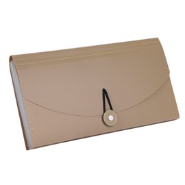 Expanding File 12 Compartments Document Folder A6 Mini Accordion Folder Bills Receipt Organiser Tray Card Holder Waterproof Wallet for Coupons Tax Calculation Item Ticket