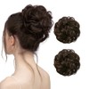 2 Piezas Extension de Cabello Moño Desordenado, Cabello Postizo Natural,