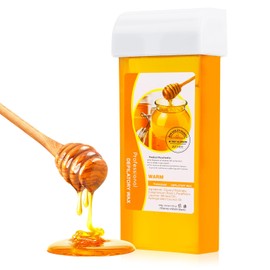 Honey Roll On Wax Refill: 100g Honey Wax Roller Refill for Body Hair Removal - for Body Arm Leg Back